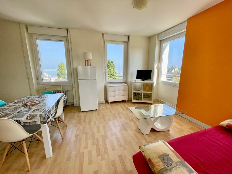 Appartement 4 pers vue Mer, à 100m de la plage