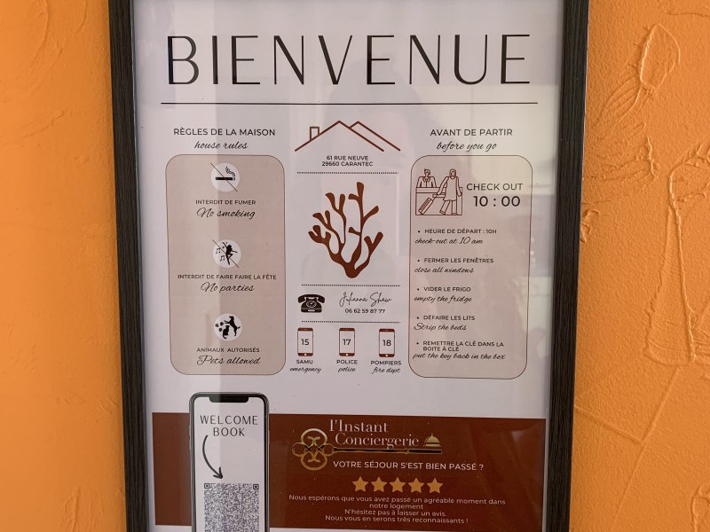 Appartement 4 pers sans vue mer, à 100 m de la plage