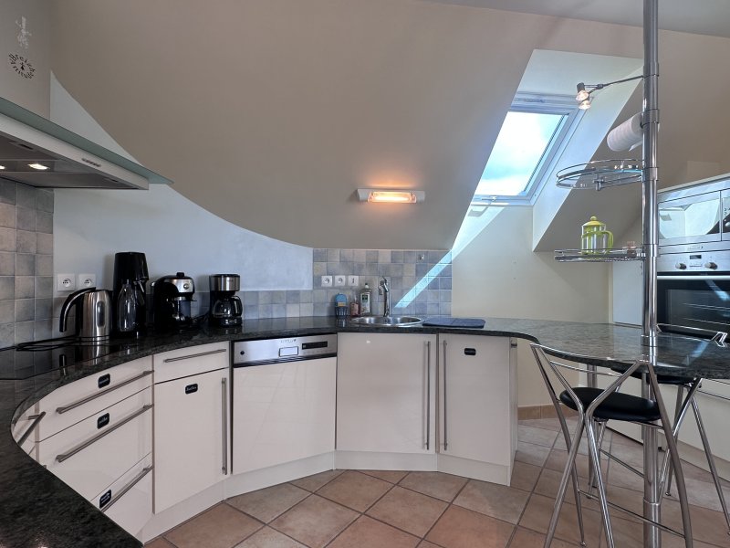 Appartement avec blaçon