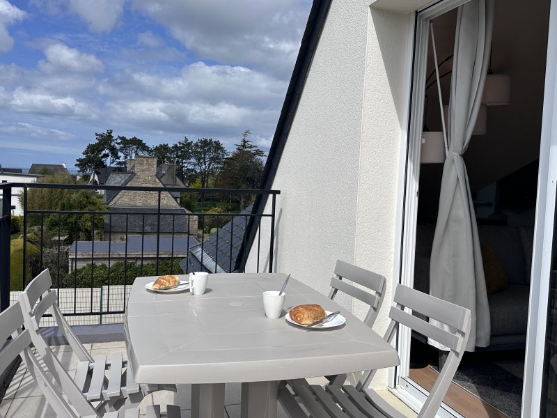 Appartement avec blaçon