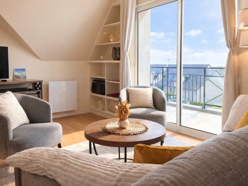 Appartement avec bacon