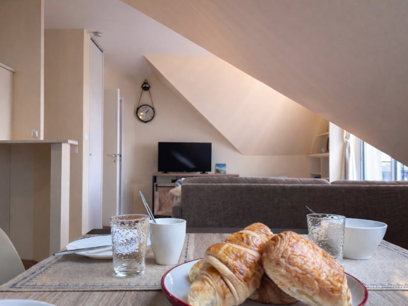 Appartement avec bacon